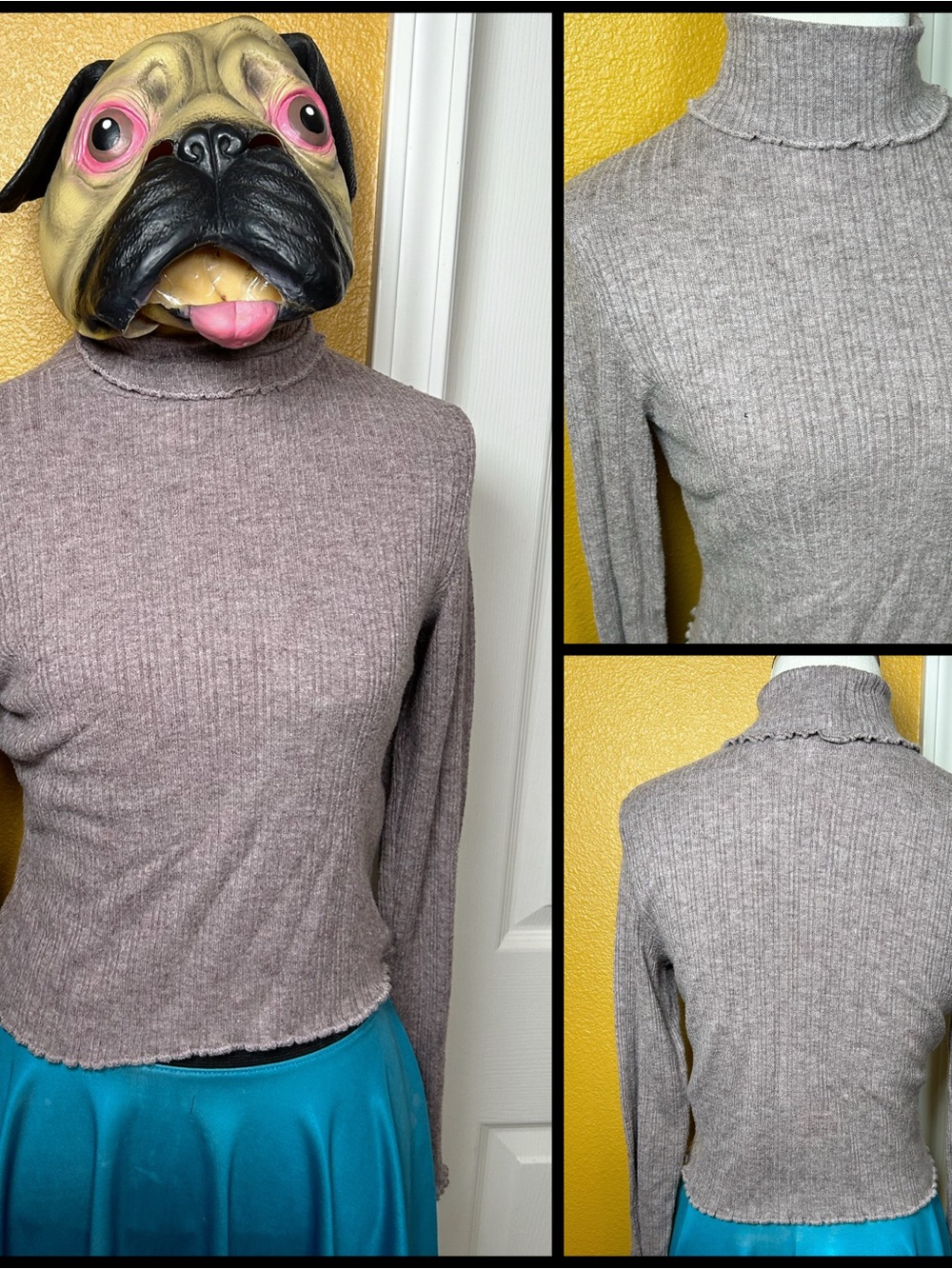 Cutesy, MADEWELL, ribbed turtleneck!!